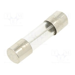 1 pcs x LITTELFUSE - 0219001.MXAP - Fuse: fuse, time-lag, 1A, 250VAC, cylindrical,glass, 5x20mm, brass