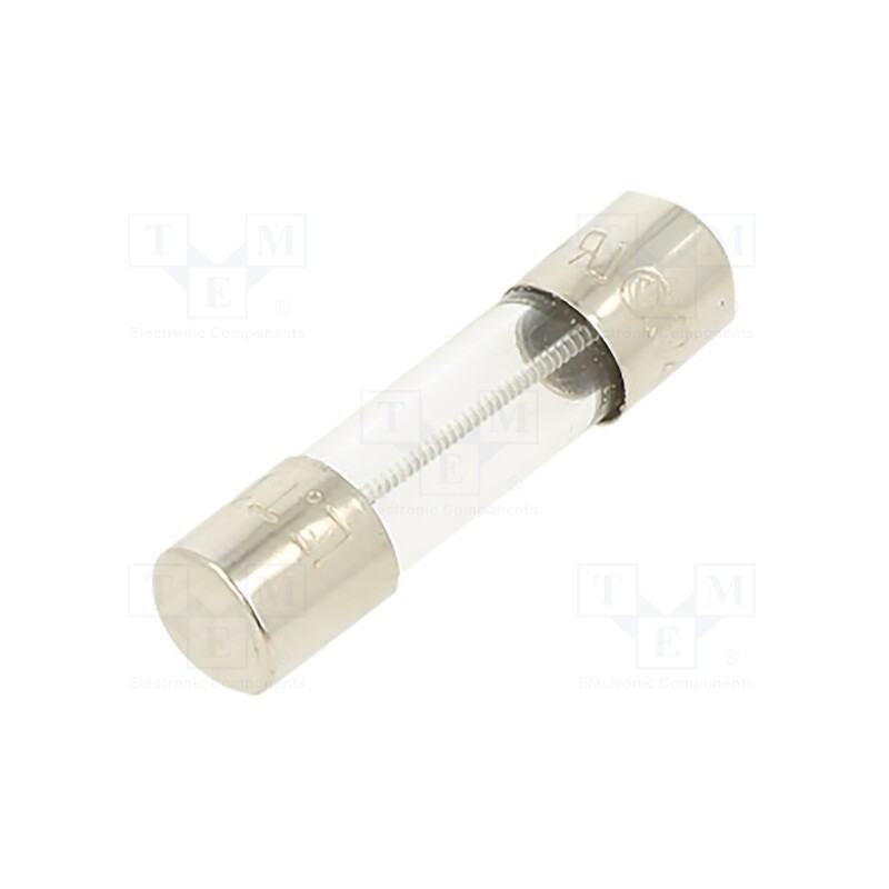 1 pcs x LITTELFUSE - 0219001.MXAP - Fuse: fuse, time-lag, 1A, 250VAC, cylindrical,glass, 5x20mm, brass