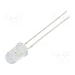 1 pcs x OPTOSUPPLY - OSPBDS5A31A - LED, 5mm, green/blue, 30°, Front: convex, 3÷5V, No.of term: 2, 1.8Hz
