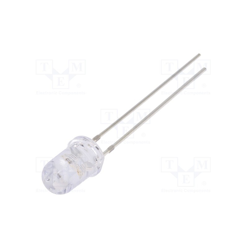 1 pcs x OPTOSUPPLY - OSYBMS5A31A - LED, 5mm, yellow/blue, 30°, Front: convex, 3÷5V, No.of term: 2, 1.8Hz