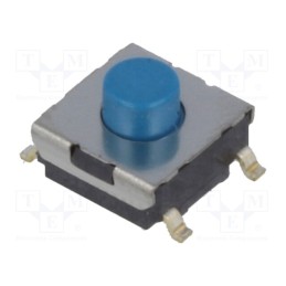 5 pcs x OMRON OCB - B3FS-1015 - Microswitch TACT, SPST-NO, Pos: 2, 0.05A/24VDC, SMT, none, 2.55N