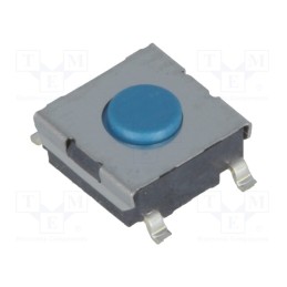 5 pcs x OMRON OCB - B3FS-1005 - Microswitch TACT, SPST-NO, Pos: 2, 0.05A/24VDC, SMT, none, 2.55N