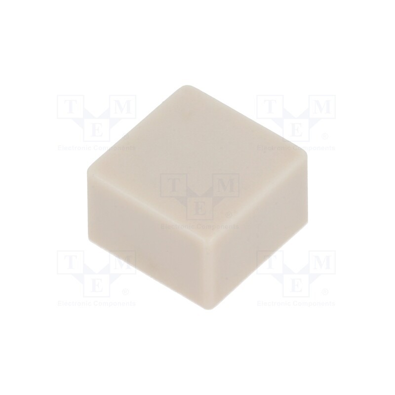 3 pcs x OMRON OCB - B32-1200 - Button, push-in, 5.5mm, -25÷70°C, square, ivory, 9x9mm