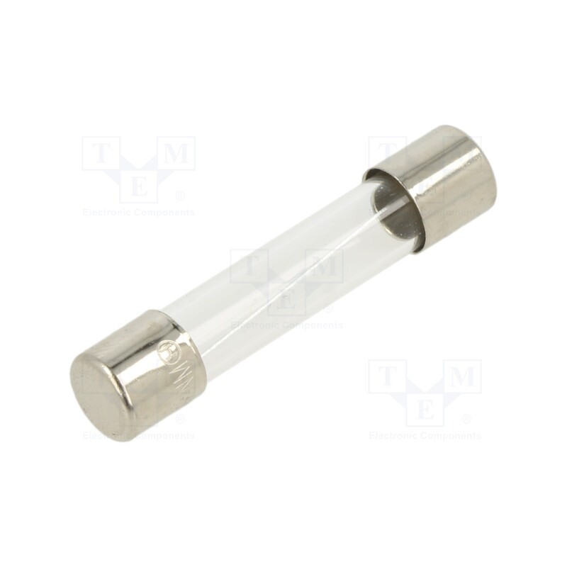 1 pcs x OPTIFUSE - FSA-8A - Fuse: fuse, quick blow, 8A, 250VAC, glass, 6.3x32mm, brass, FSA, bulk