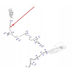 416200702100 fuel system rubber hose