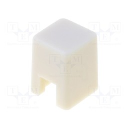 3 pcs x OMRON OCB - B32-1000 - Button, push-in, 5.5mm, -25÷70°C, square, ivory, 4x4mm