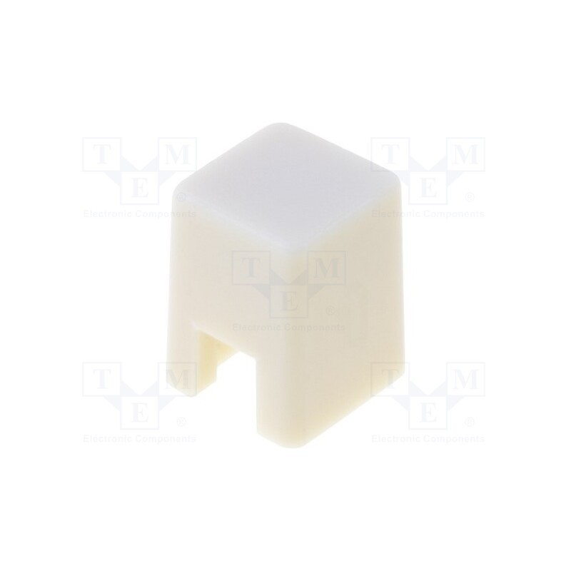 3 pcs x OMRON OCB - B32-1000 - Button, push-in, 5.5mm, -25÷70°C, square, ivory, 4x4mm