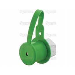 Sparex green PVC plug 1 2 small 5 pieces
