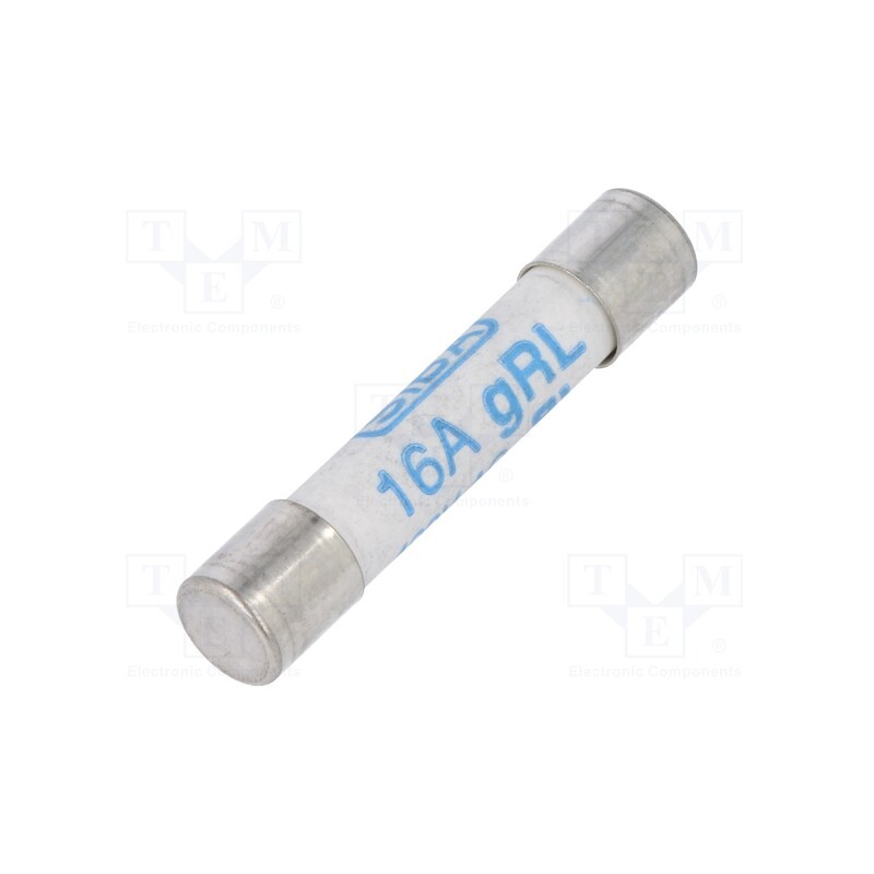 1 pcs x SIBA - 7006584.16 - Fuse: fuse, gRL, 16A, 400VAC, ceramic,cylindrical, 6.3x32mm