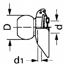 Ball with collar, cat. 28x56