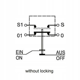 4-pin switch, raising and lowering the paw window