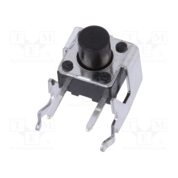 2 pcs x ALPS - SKHHLUA010 - Microswitch TACT, SPST, Pos: 2, 0.05A/12VDC, THT, 1N, 6x6x3.5mm