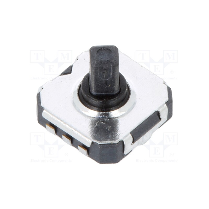 10 pcs x JIANFU - TMHU13NBR - Microswitch TACT, Pos: 2, 0.05A/12VDC, SMT, none, 7.5x7.5mm, 5mm