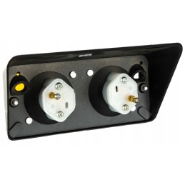 Left metal side lamp FP204 Wladimirec T 25