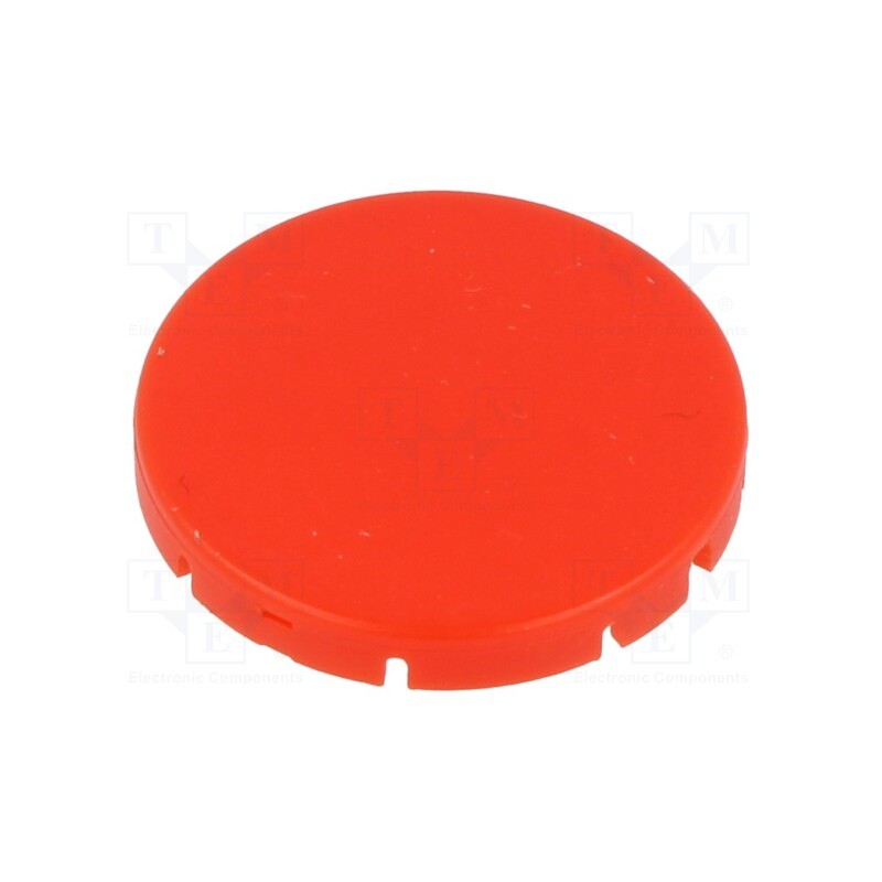 5 pcs x SCHLEGEL - T22RRGRT - Actuator lens, RONTRON-R-JUWEL, red, Ø19.7mm