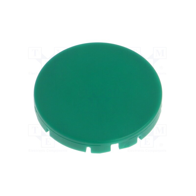 5 pcs x SCHLEGEL - T22RRGGN - Actuator lens, RONTRON-R-JUWEL, green, Ø19.7mm