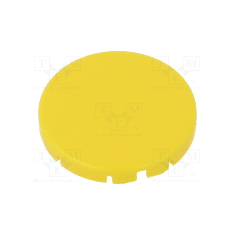 5 pcs x SCHLEGEL - T22RRGGB - Actuator lens, RONTRON-R-JUWEL, yellow, Ø19.7mm