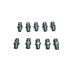Grease nipple straight M6 x1 set of 10 pcs