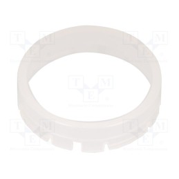 5 pcs x SCHLEGEL - T22HRRWS - Actuator lens, RONTRON-R-JUWEL, white opal, Ø19.7mm