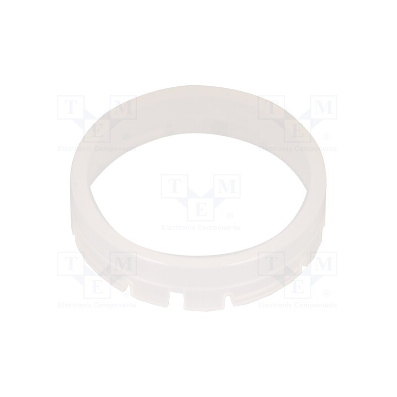 5 pcs x SCHLEGEL - T22HRRWS - Actuator lens, RONTRON-R-JUWEL, white opal, Ø19.7mm