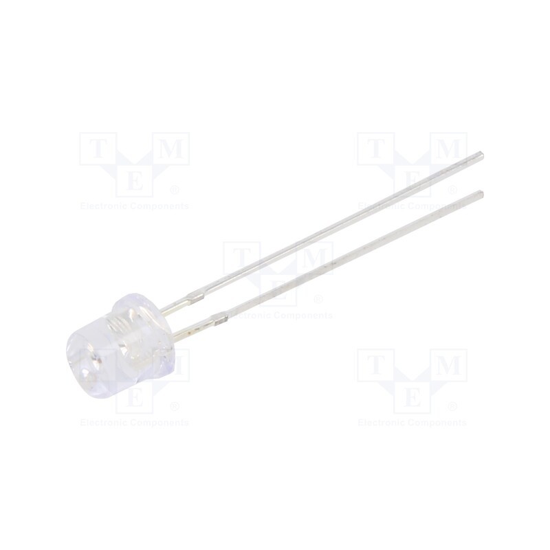 1 pcs x OPTOSUPPLY - OSY5PA57E1A-1MA - LED, 5mm, yellow, 68÷100mcd, 140°, Front: flat, 1.8÷2.2V, -30÷85°C