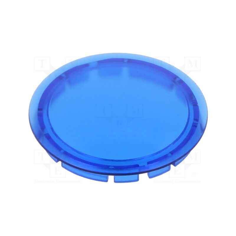 5 pcs x SCHLEGEL - K22RRBL - Actuator lens, RONTRON-R-JUWEL, blue