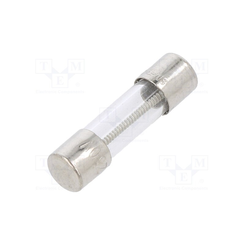 1 pcs x SCHURTER - 34.3777 - Fuse: fuse, time-lag, 1.5A, 250VAC, cylindrical,glass, FSL