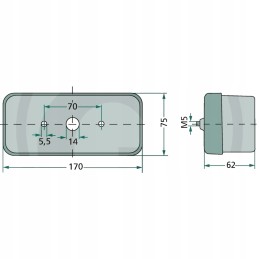Combination lamp 2be002582031 hella