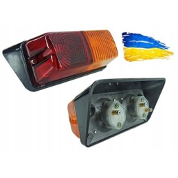 Right rear metal lamp t 25 FP209 lux bulbs