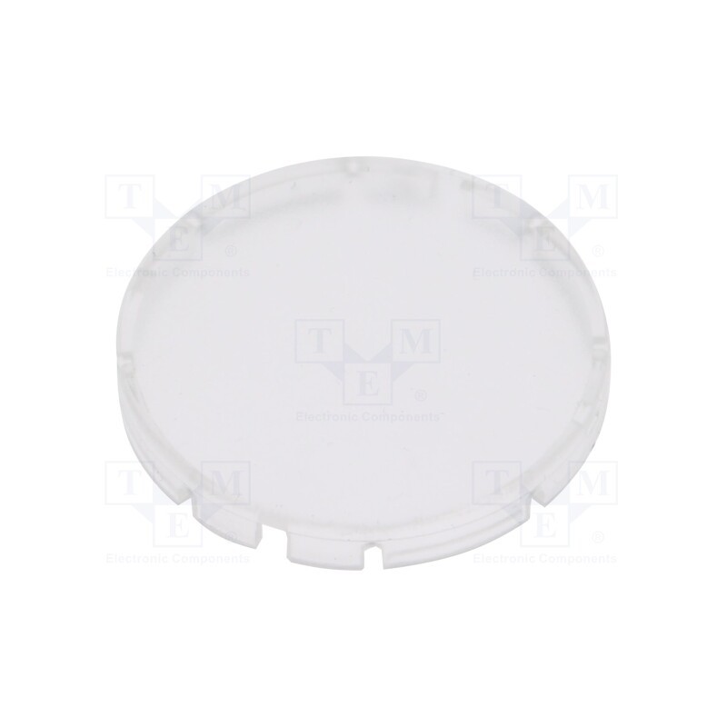 5 pcs x SCHLEGEL - T22RRKL - Actuator lens, RONTRON-R-JUWEL, transparent, Ø19.7mm