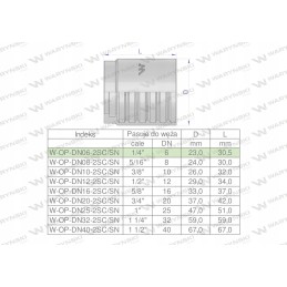 Bushing dn 06 2sn 2sc premium warynski