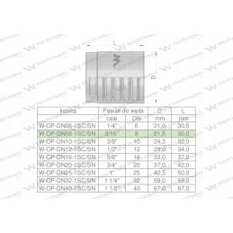 Bushing dn 08 1sn 1sc premium warynski