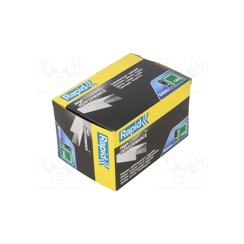 1 pcg x RAPID - 11915611 - Staples, 14mm, 5000pcs, TYP 140