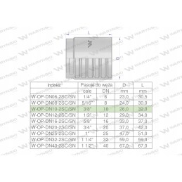 Bushing dn 10 2sn 2sc premium warynski