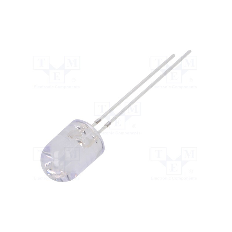 1 pcs x OPTOSUPPLY - OSY5PA8B31B - LED, 8mm, yellow, 8400÷10000mcd, 30°, Front: convex, 1.8÷2.6V