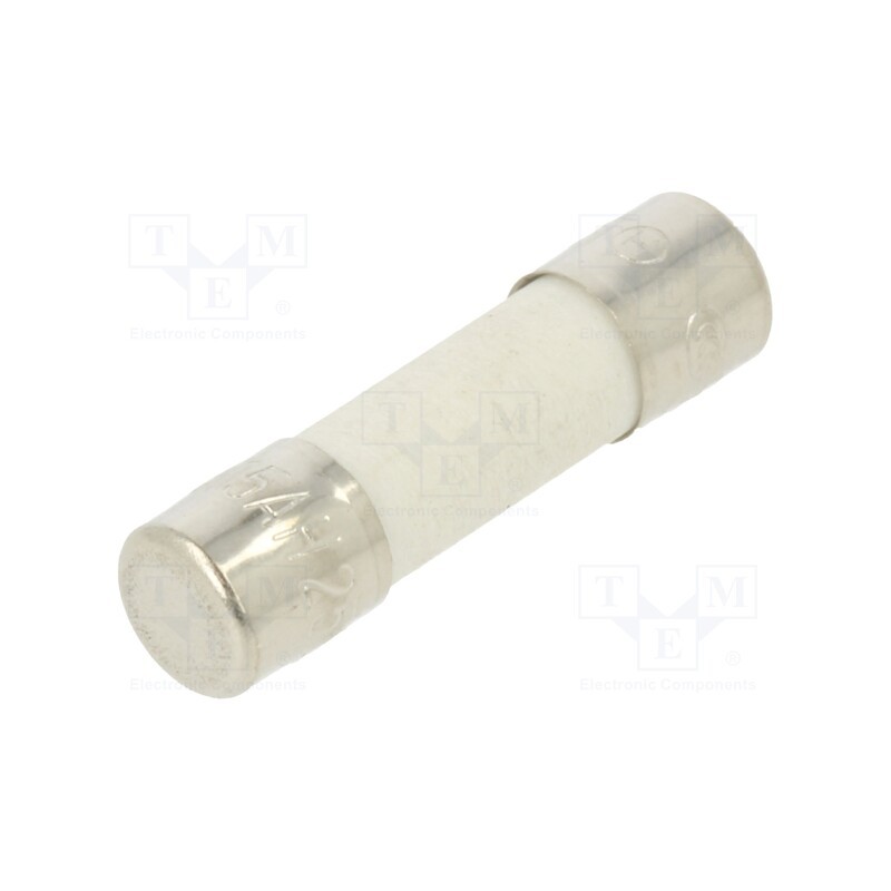 1 pcs x OPTIFUSE - TCD-3.15A - Fuse: fuse, time-lag, 3.15A, 250VAC, ceramic, 5x20mm, brass, bulk