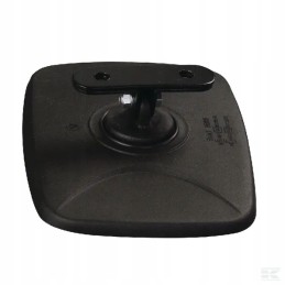 Interior mirror with handle at the back