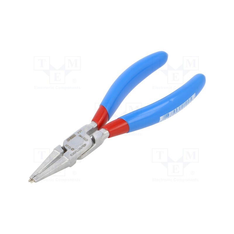 1 pcs x UNIOR - 621204 - Pliers, for circlip, internal, 12÷25mm, Pliers len: 140mm