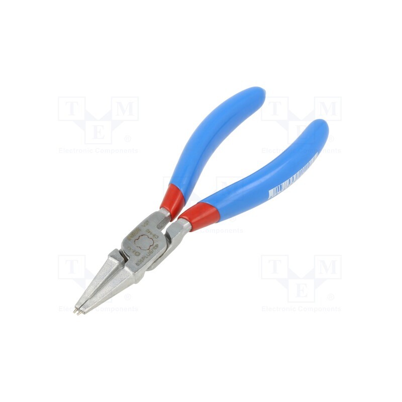 1 pcs x UNIOR - 621203 - Pliers, for circlip, internal, 8÷13mm, Pliers len: 140mm, straight
