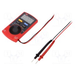 1 pcs x UNI-T - UT120A - Digital multimeter, LCD, (4000), VDC: 1mV÷4V,40V,400V,600V