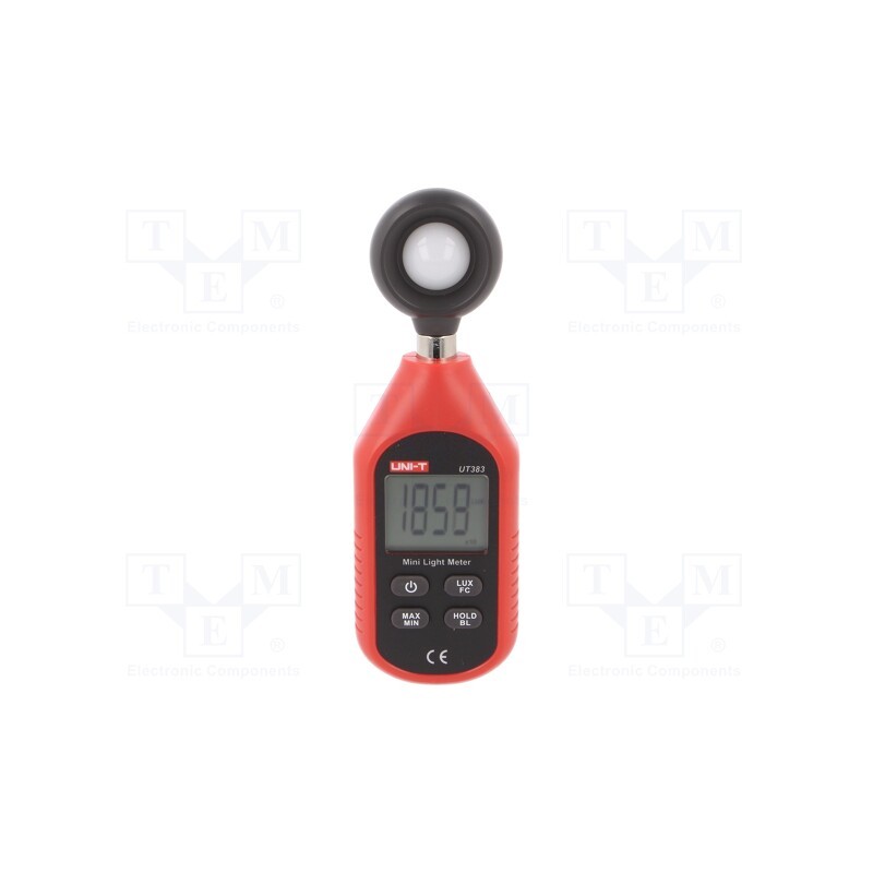 1 pcs x UNI-T - UT383 - Light meter, 0÷200000lx, Meas.accur: ±(4% + 8 digits)