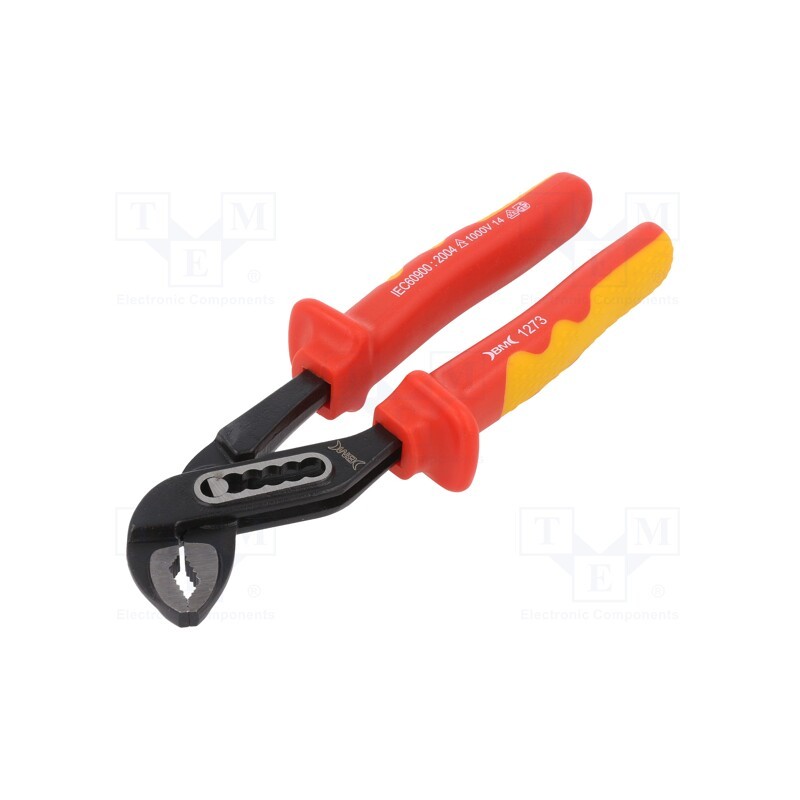 1 pcs x BM GROUP - BM1273 - Pliers, insulated,adjustable, 175mm