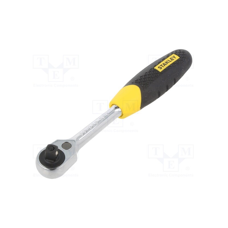 1 pcs x STANLEY - 4-85-576 - Rattle, 1/4', MICROTOUGH™, with switch, 143mm, Teeth: 72, tag