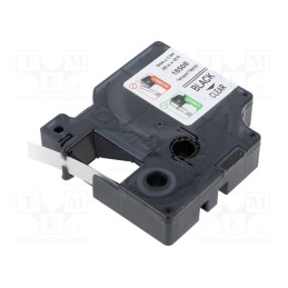 1 pcs x DYMO - 18508DMO - Tape, 9mm, 5.5m, transparent, Character colour: black