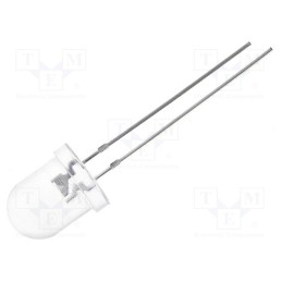 1 pcs x OPTOSUPPLY - OSPG8131A-OP - LED, 8mm, green, 3000÷5800mcd, 30°, Front: convex, 2.8÷4V