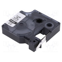 1 rol x DYMO - 18443 - Tape, 9mm, 5.5m, white, Character colour: black