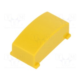 3 pcs x MEC - 1630004 - Button, rectangular, yellow, MEC15401,MEC15451,MEC16310-B