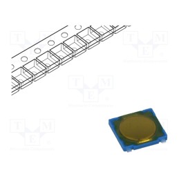 10 pcs x C&K - PTS530 GK055 SMTR LFS - Microswitch TACT, SPST-NO, Pos: 2, 0.05A/12VDC, SMT, 2.6N, 0.55mm