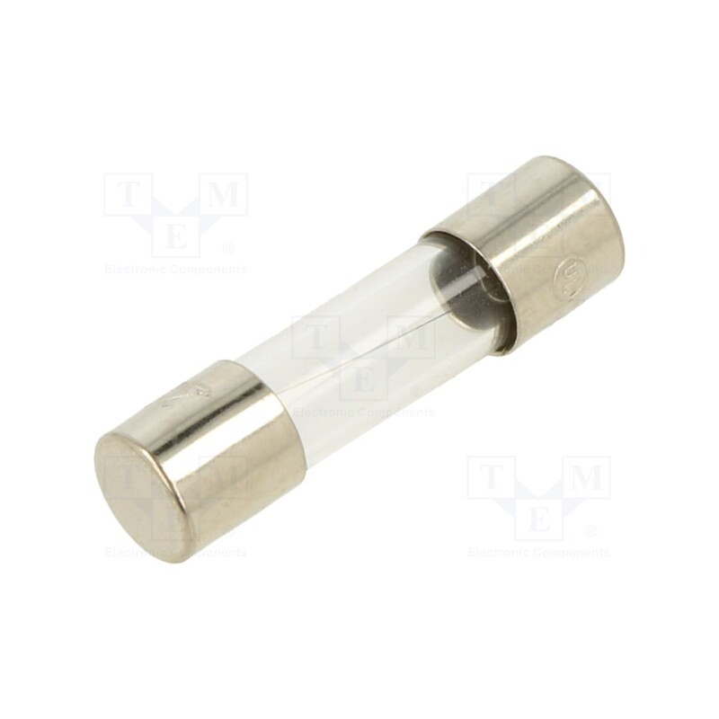 1 pcs x OPTIFUSE - FSC-630MA - Fuse: fuse, quick blow, 630mA, 250VAC, glass, 5x20mm, bulk