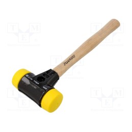 1 pcs x WIHA - 26641 - Hammer, miniature,workshop, 325mm, W: 110mm, 325g, 40mm, round